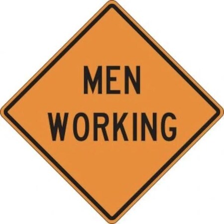 Accuform RIGID CONSTRUCT ION SIGN MEN WORKING FRK472HP